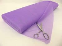 Dress Net 100% Polyester Tulle Fabric Material - LILAC